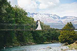 Couple elope to Kinloch near Queenstown to be married through New Zealand Dream Weddings