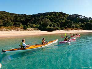 Kayaking the Bay of Islands, Northland, New zealand. Copyright: Adventure HQ